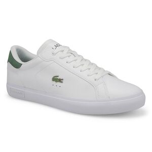 Lacoste White and Green Men's Sneakers